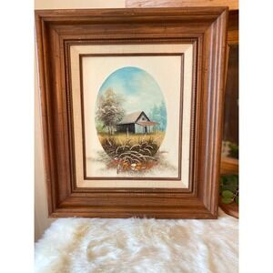 Vintage Original Signed Oil Painting - Authentication Included